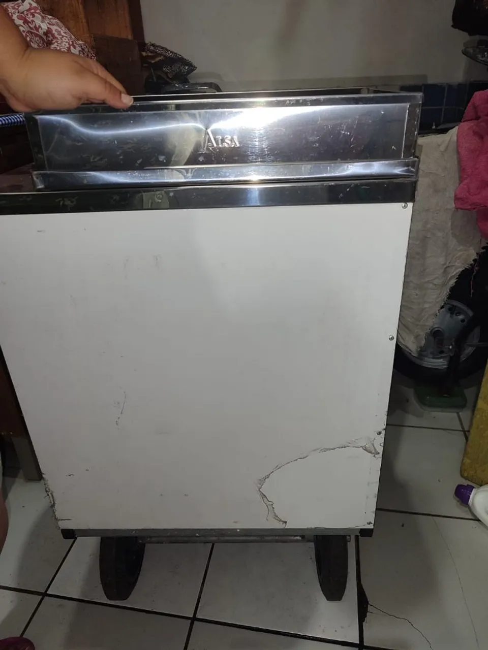 Carrinho de fritura