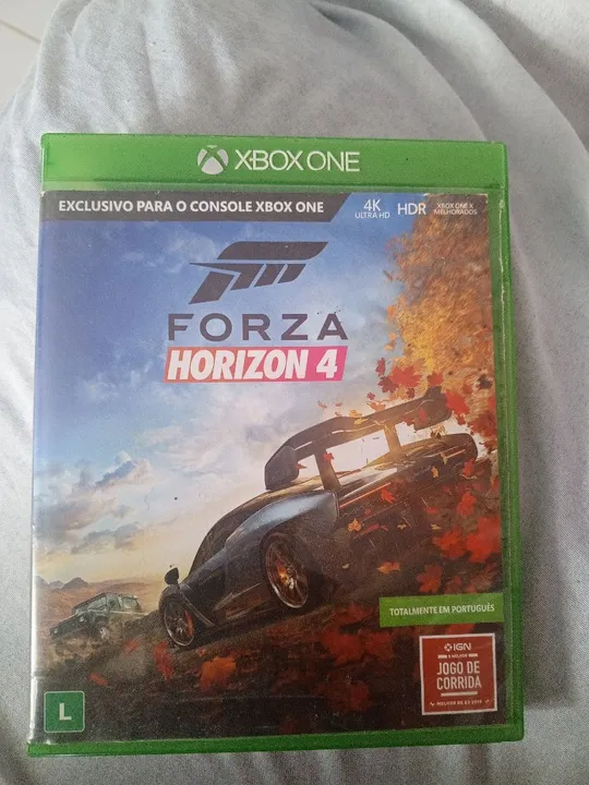 Lote de jogos para Xbox one Forza Horizon 4 Xbox One , call of duty 4.