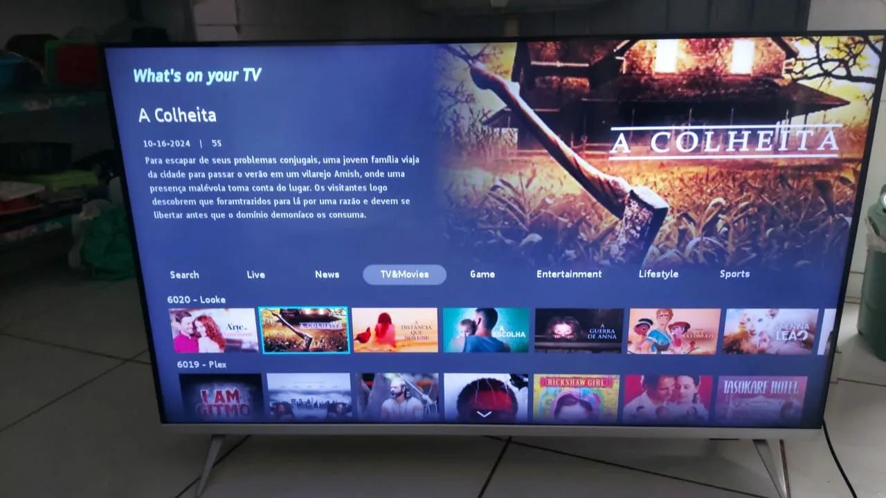 TV 50 polegadas smart Philips 4k