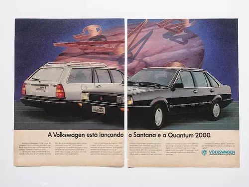 VW Santana ou Quantum - Propaganda original de revista de época - GLS, Sport, 2000 - Foto 3