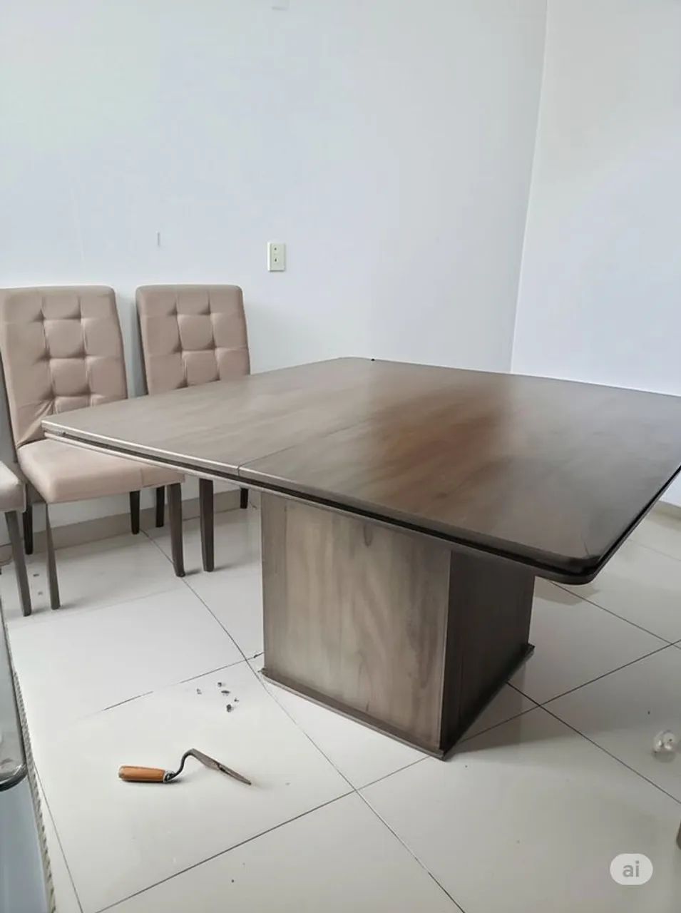 Mesa de Jantar com tampo giratório  - Foto 4