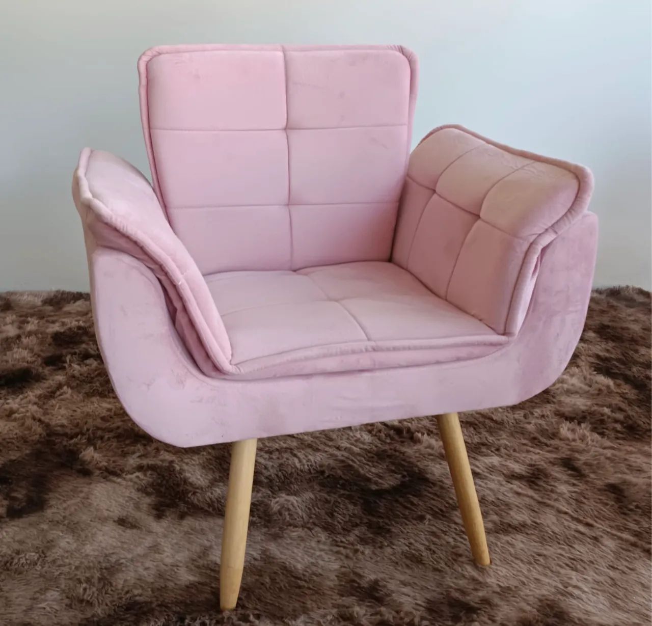 POLTRONA LUXO AVELUDADA 64842833550850120