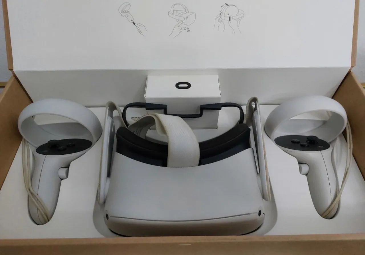 Óculos meta quest 2 128 gigas - Consoles de Vídeo Game - Uvaranas