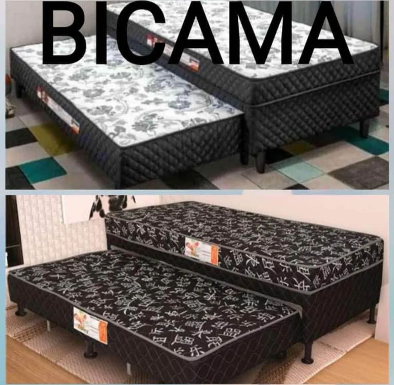 Camas box - casal, solteiro, bicama de fábrica 