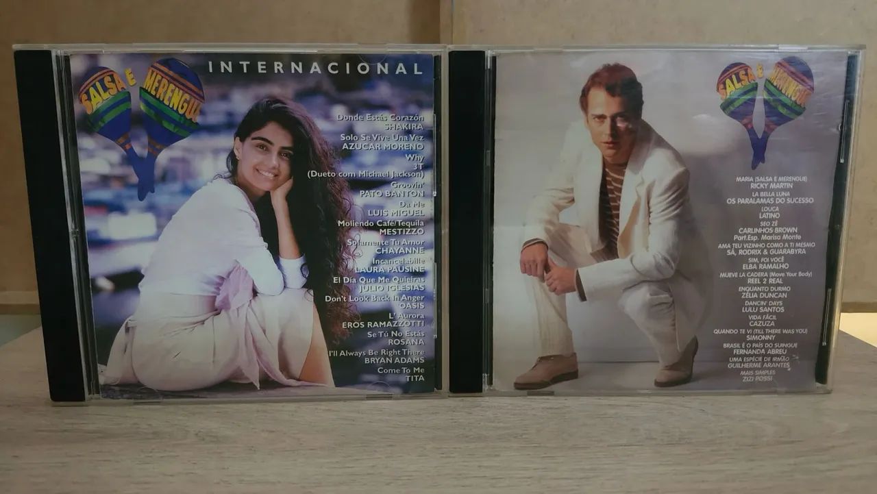 CD nacional e internacional Salsa e Merengue