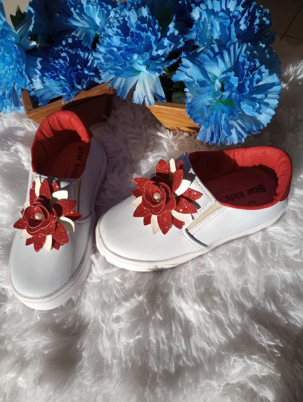 Tênis Iate Florzam vermelho Infantil Tam 25 novo