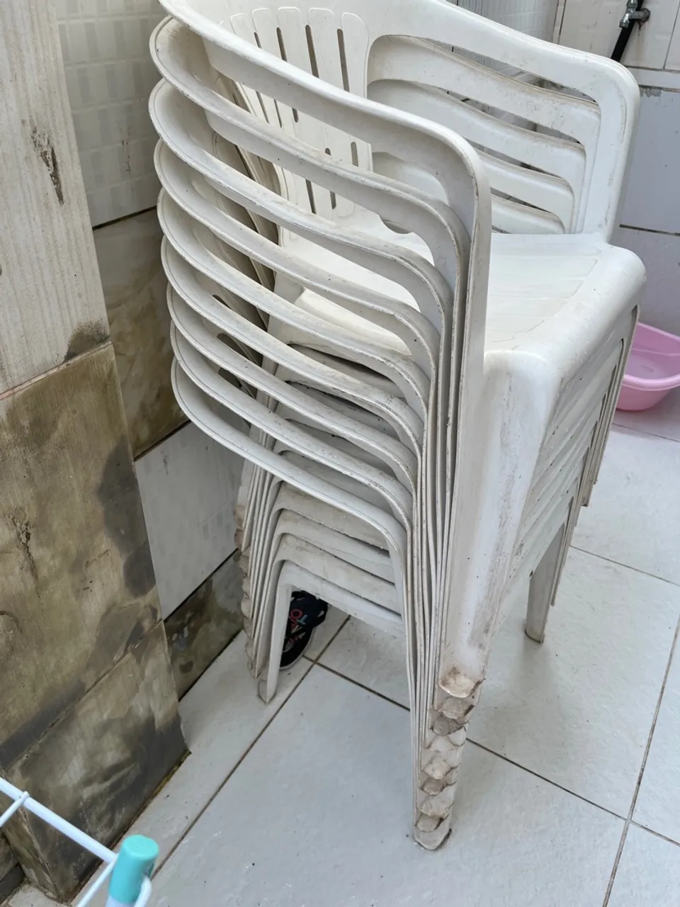 Cadeiras de Plástico Empilháveis