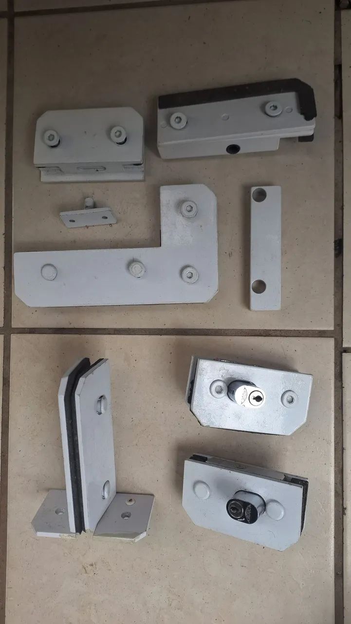 Ferragens para portas de vidro temperado - Foto 4