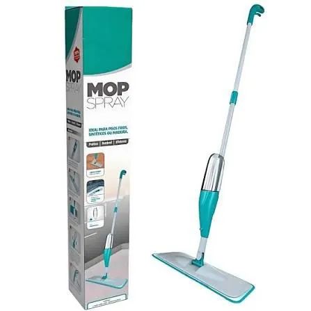 MOP Spray Rodo Esfregão Com Reservatório Rodo Mágico Limpa Seca - Foto 6