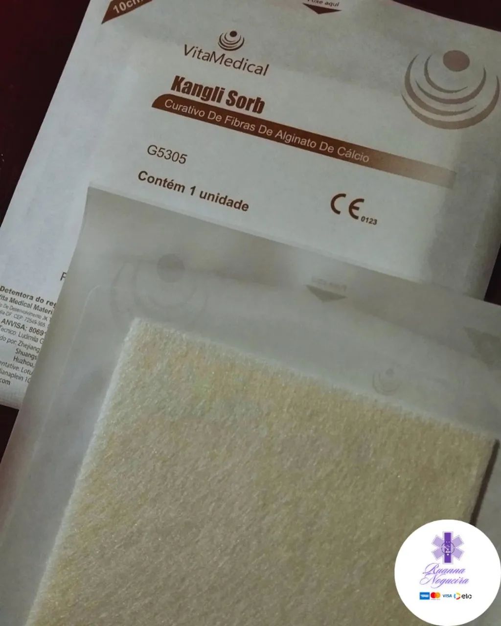 Alginato de Cálcio e Sódio Kangli Sorb - Vital Medical 