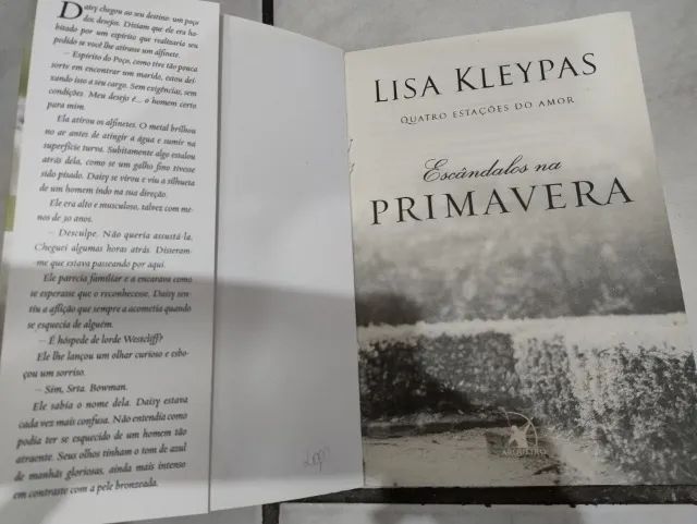 Livro - Escândalos na Primavera - Lisa Kleypas - Foto 2