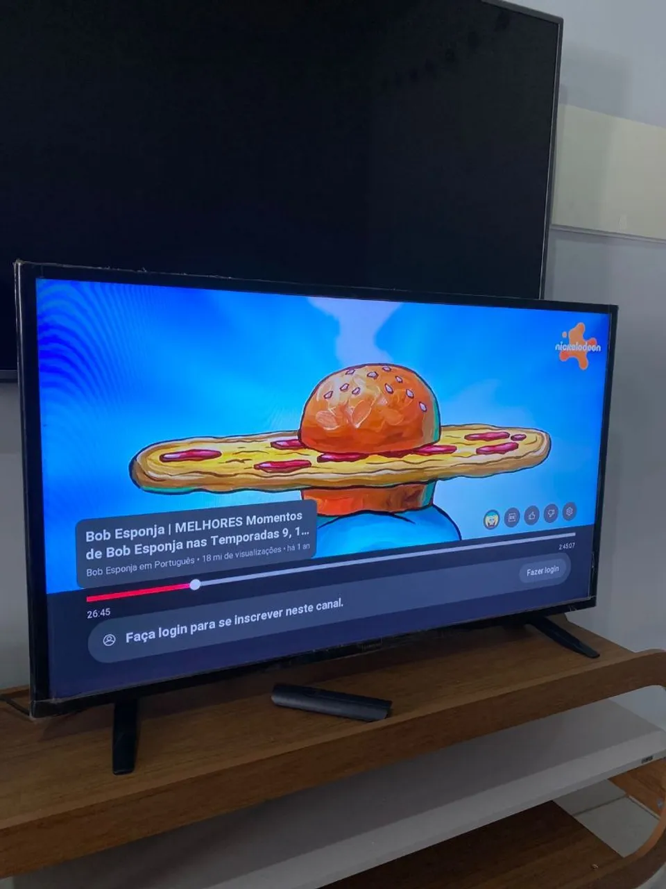 Smartv semina 43 polegadas