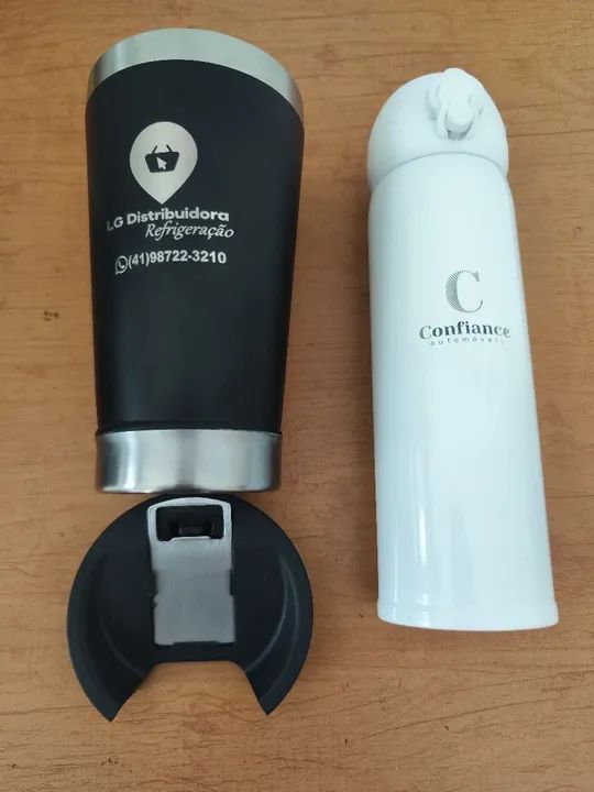Caneca Térmica, Canetas, Chaveiros, Fones Bluetooth e utensílios personalizados - Foto 5