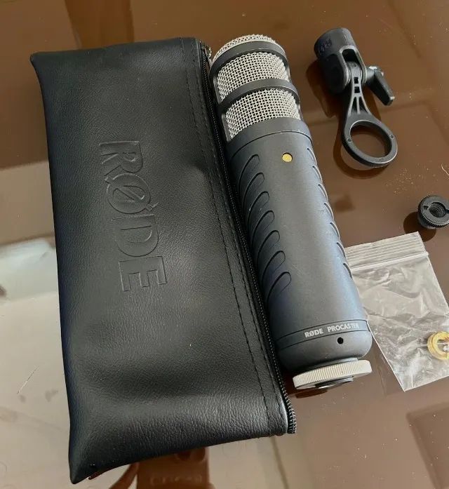 Microfone RØDE Procaster - profissional, excelente estado - Foto 4