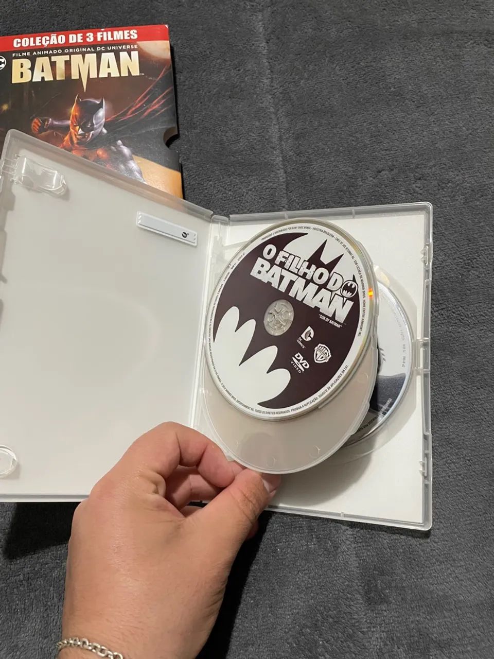 Coleção Batman - 3 Filmes em DVD Blu Ray - Foto 5