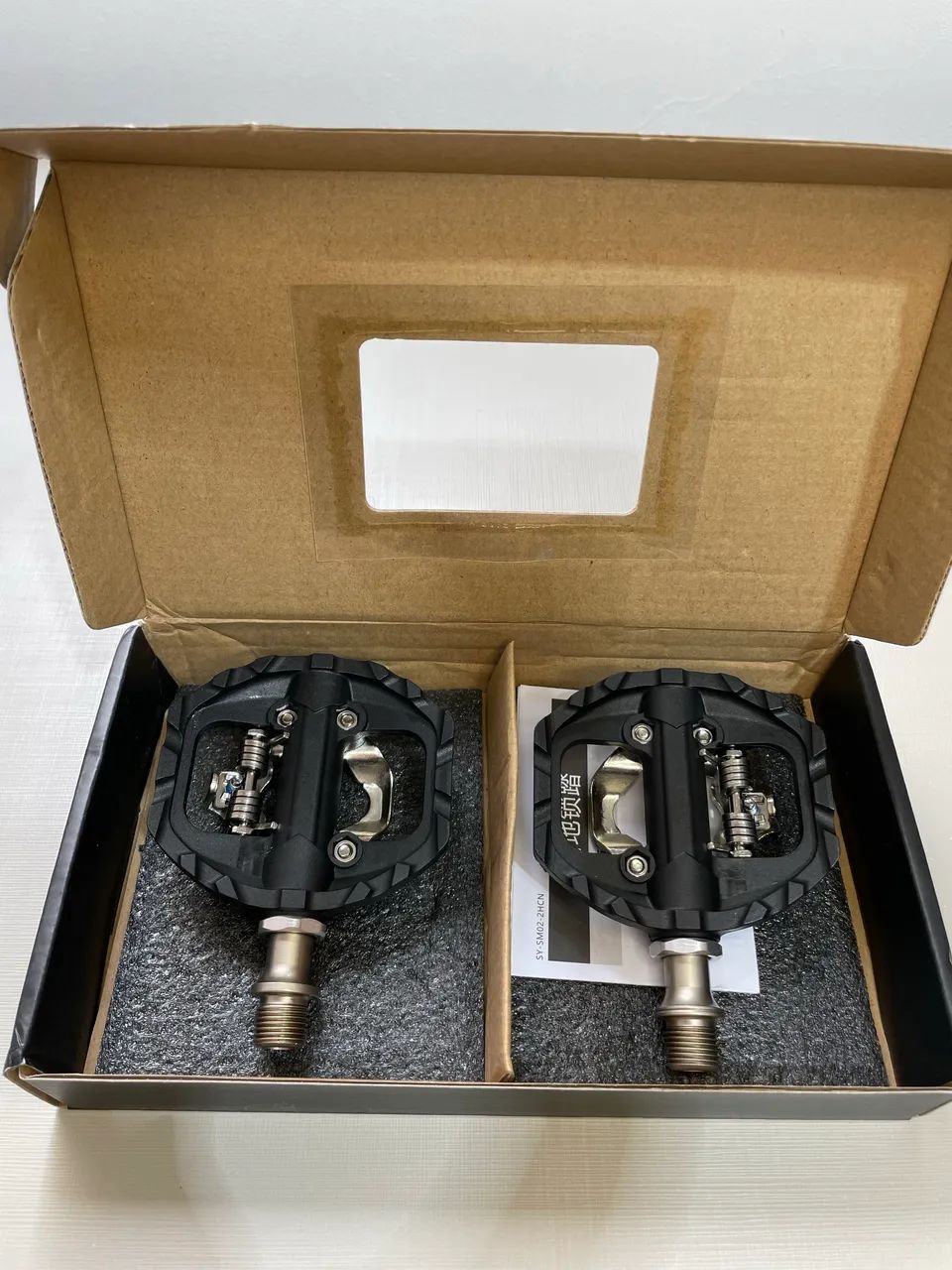 Pedal Híbrido Tanke MTB e Speed - Clip e Plataforma - Compatível com Sapatilha e Tênis. - Foto 5