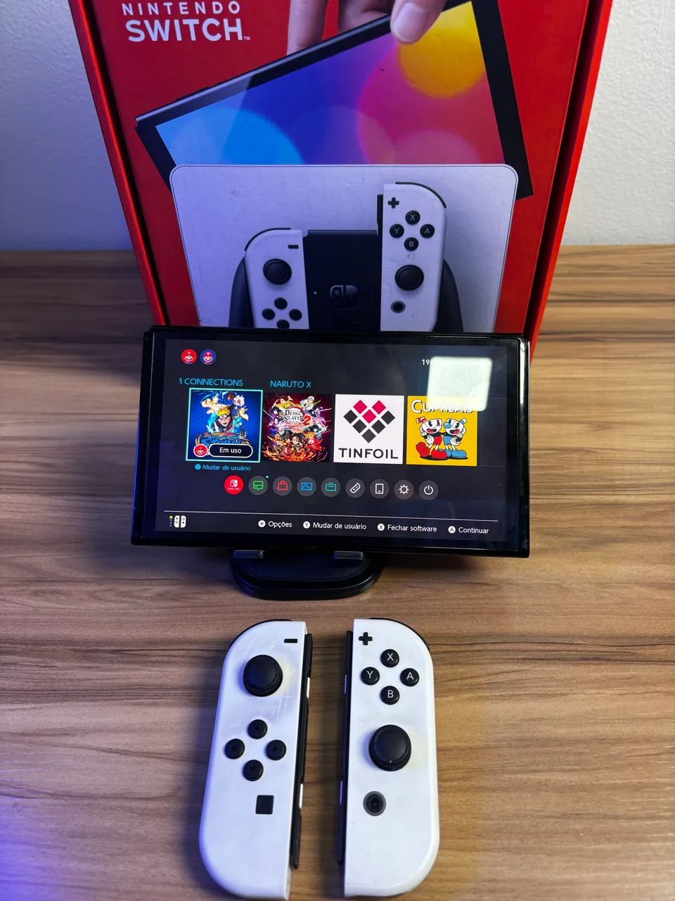 Nintendo Switch OLED - Desbloqueado - Foto 3