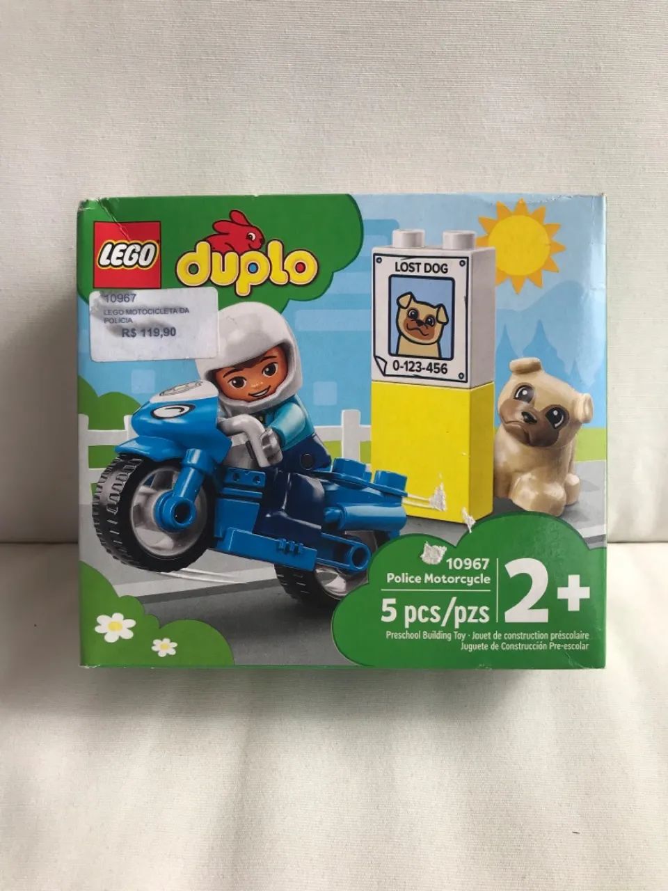 Lego Duplo Moto De Policia Lego Lego Duplo Policia Clearance
