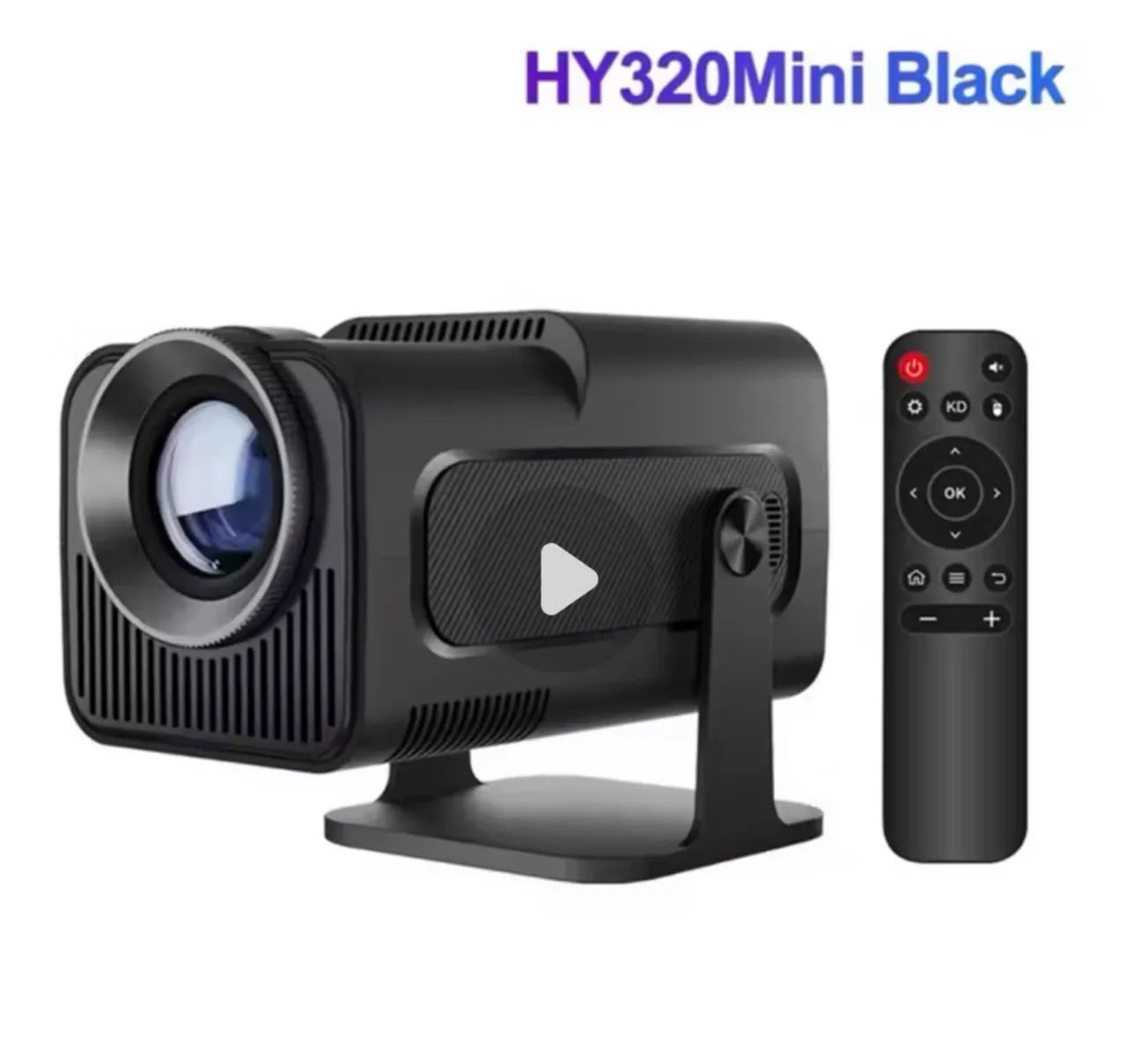 Atualizado Projetor Smart HY320 Android Full HD 1920x1080 Bluetooth Wi-fi