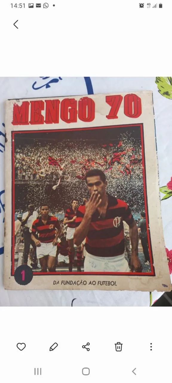 Livro Mengo 70 - Da fundação ao futebol