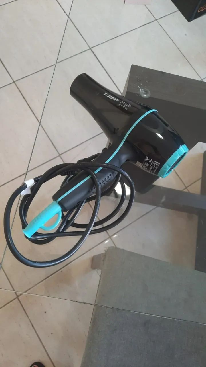 Secador Taiff Style Preto 2000W 127V + Difusor Taiff Curves Preto - Foto 2