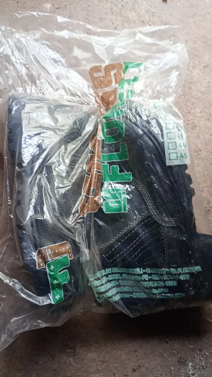 Botas de Couro para Trabalho