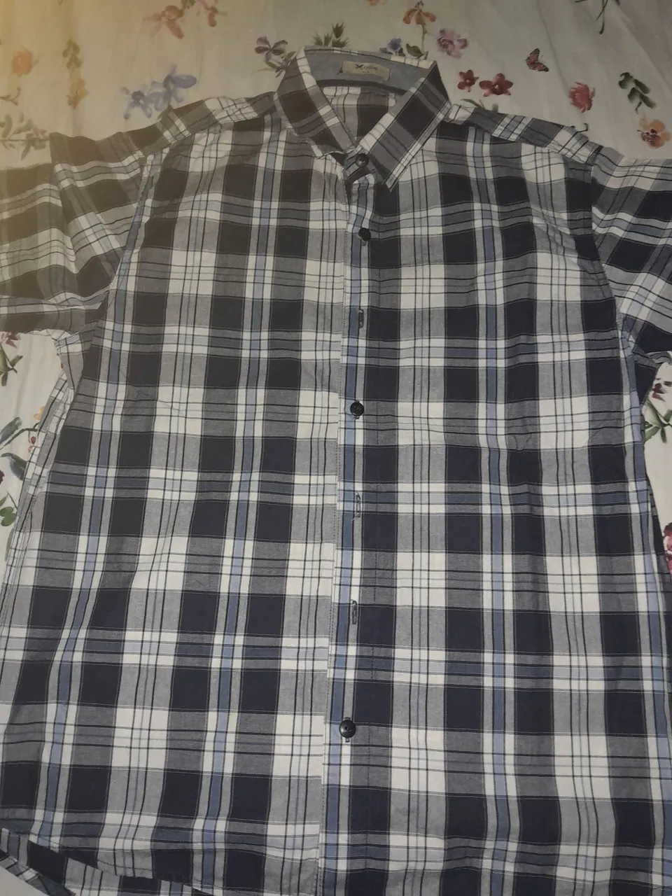 Camisa Xadrez hering Masculina Manga Curta