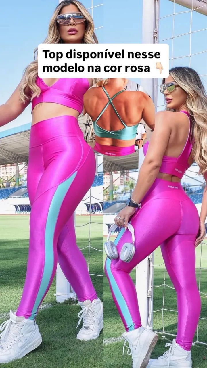 Conjunto fitness Boneca de Ferro