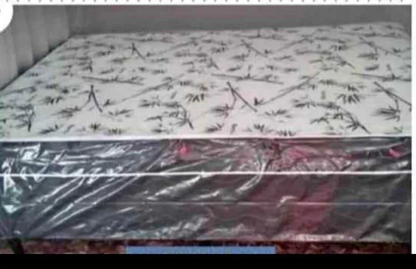 Cama Box Casal com Colchão Ortopédico