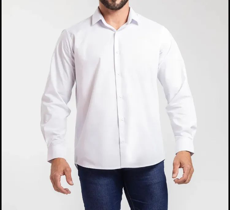 CAMISA SOCIAL BRANCA 