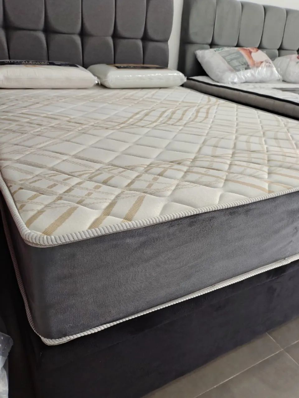 COLCHÃO CASAL MOLAS ENSACADAS COM ENTREGA GRÁTIS  - Foto 4