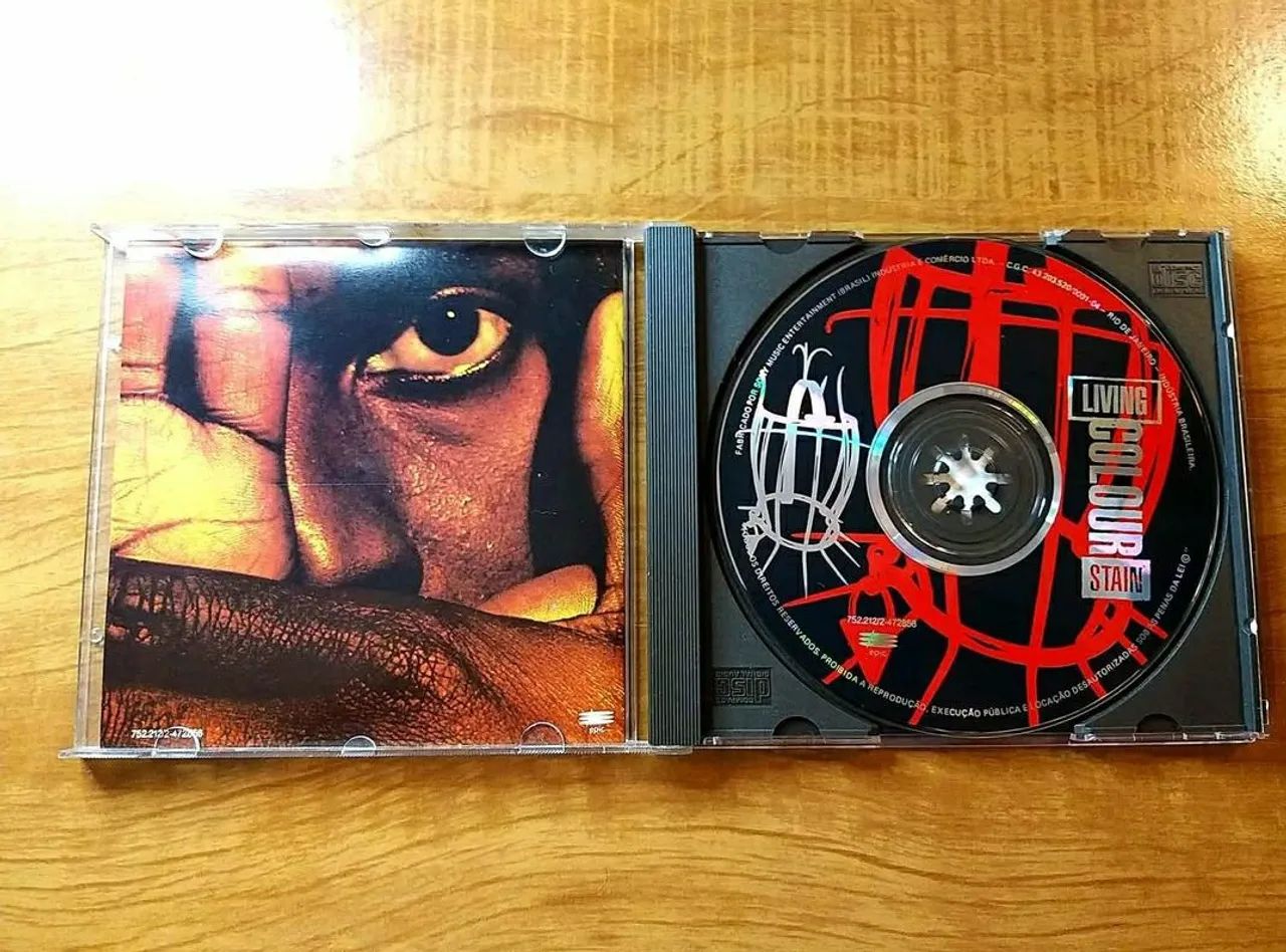 CD Living Colour - Stain - Foto 3