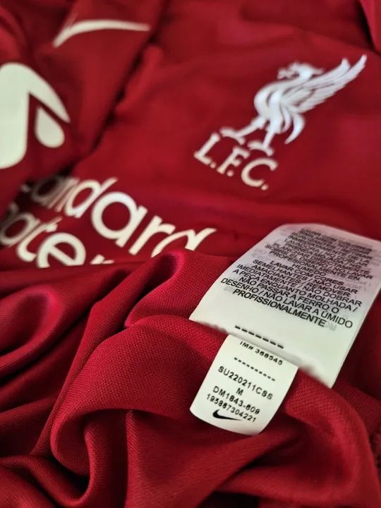 Camisa Nike Liverpool Tamanho M Original - Foto 5