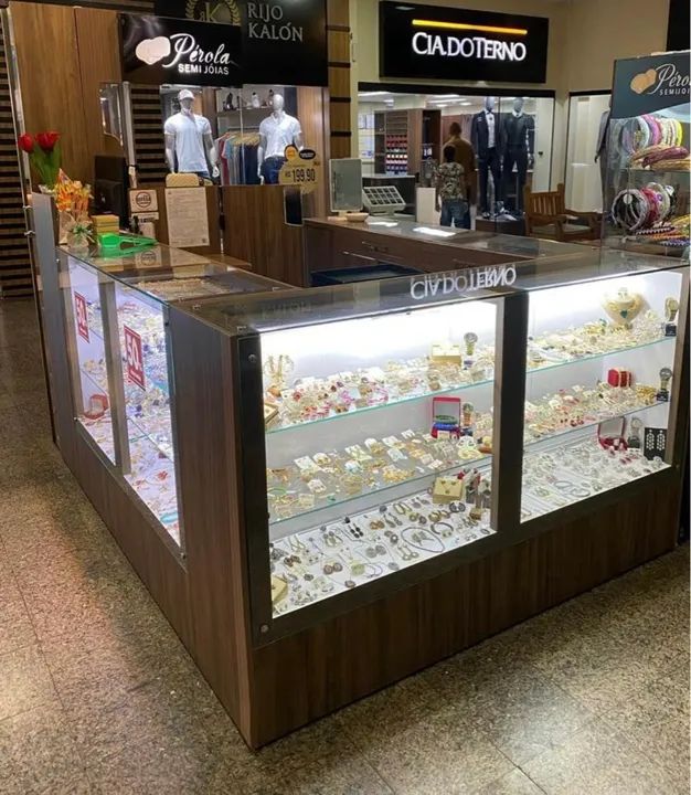 Quiosque elegante para Exposição de Semijoias, Joias e Acessórios  PROMOÇÃO