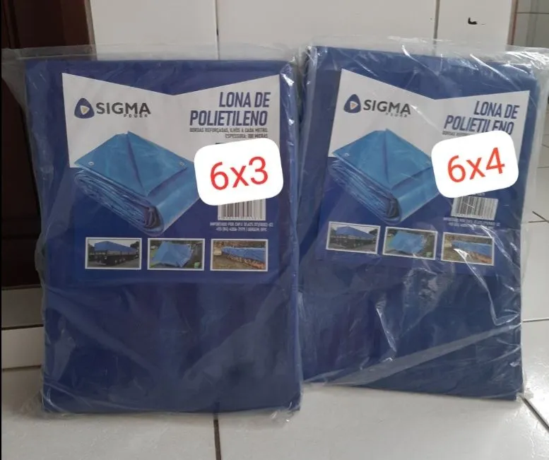 Lonas de Polietileno Sigma Power - 6x4m e 6x3m