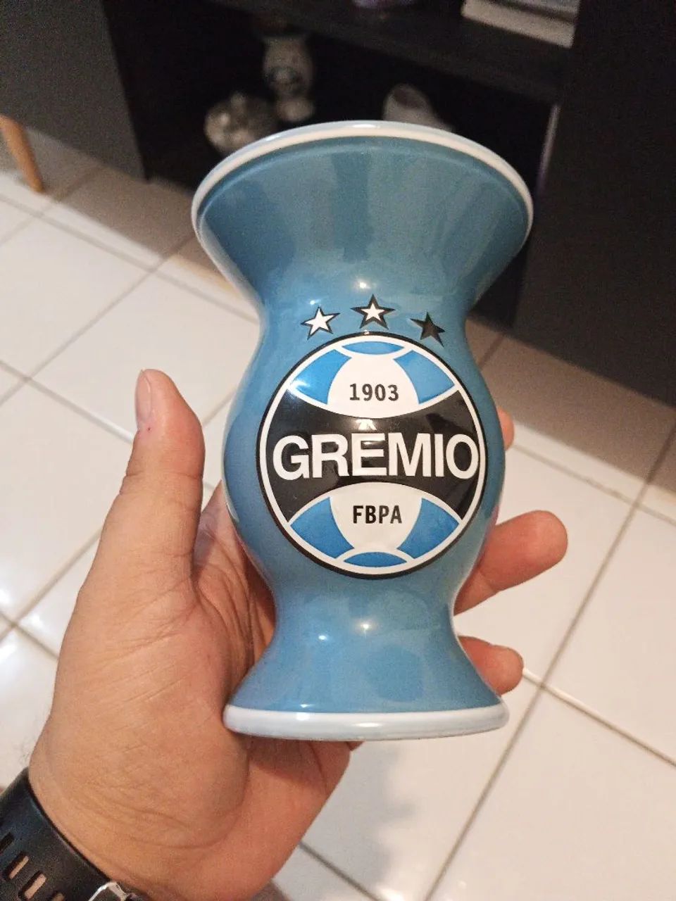 Cuia de porcelana gremio oficial 