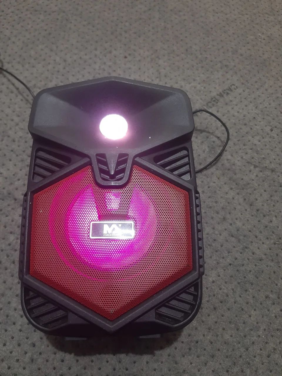 Caixa de Som Bluetooth com LED - Foto 2