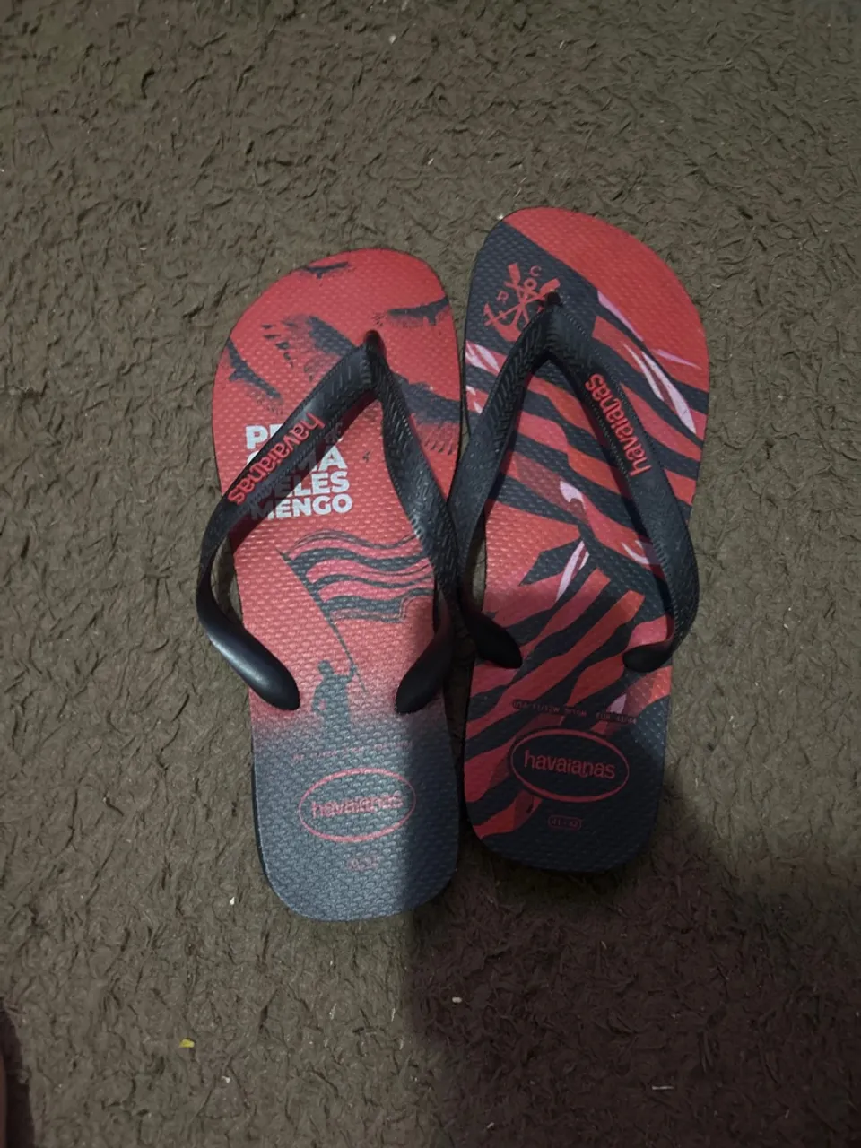 chinelo havaianas flamengo