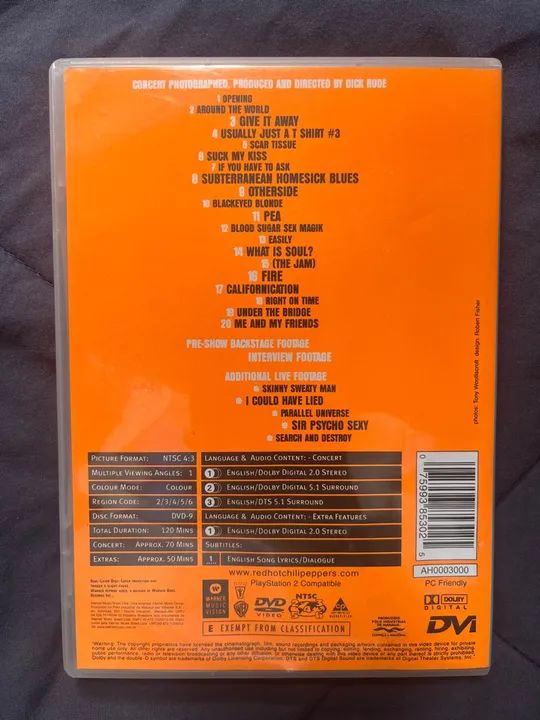 DVD Red Hot Chili Peppers - Off The Map - DVD - Foto 3