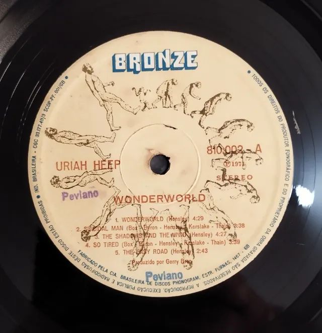 LP Vinil Uriah Heep Wonderworld VG+ - Foto 5