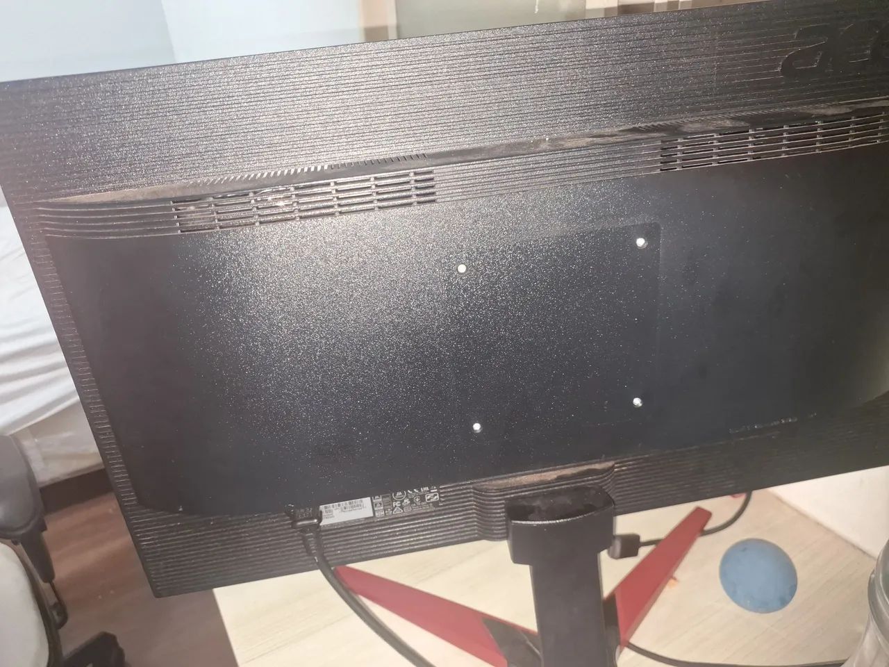 Monitor Acer com tela quebrada 144hz  - Foto 3