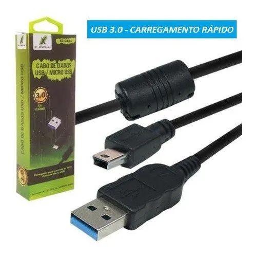 Cabo De Dados Usb Carregador Para Controle PS3