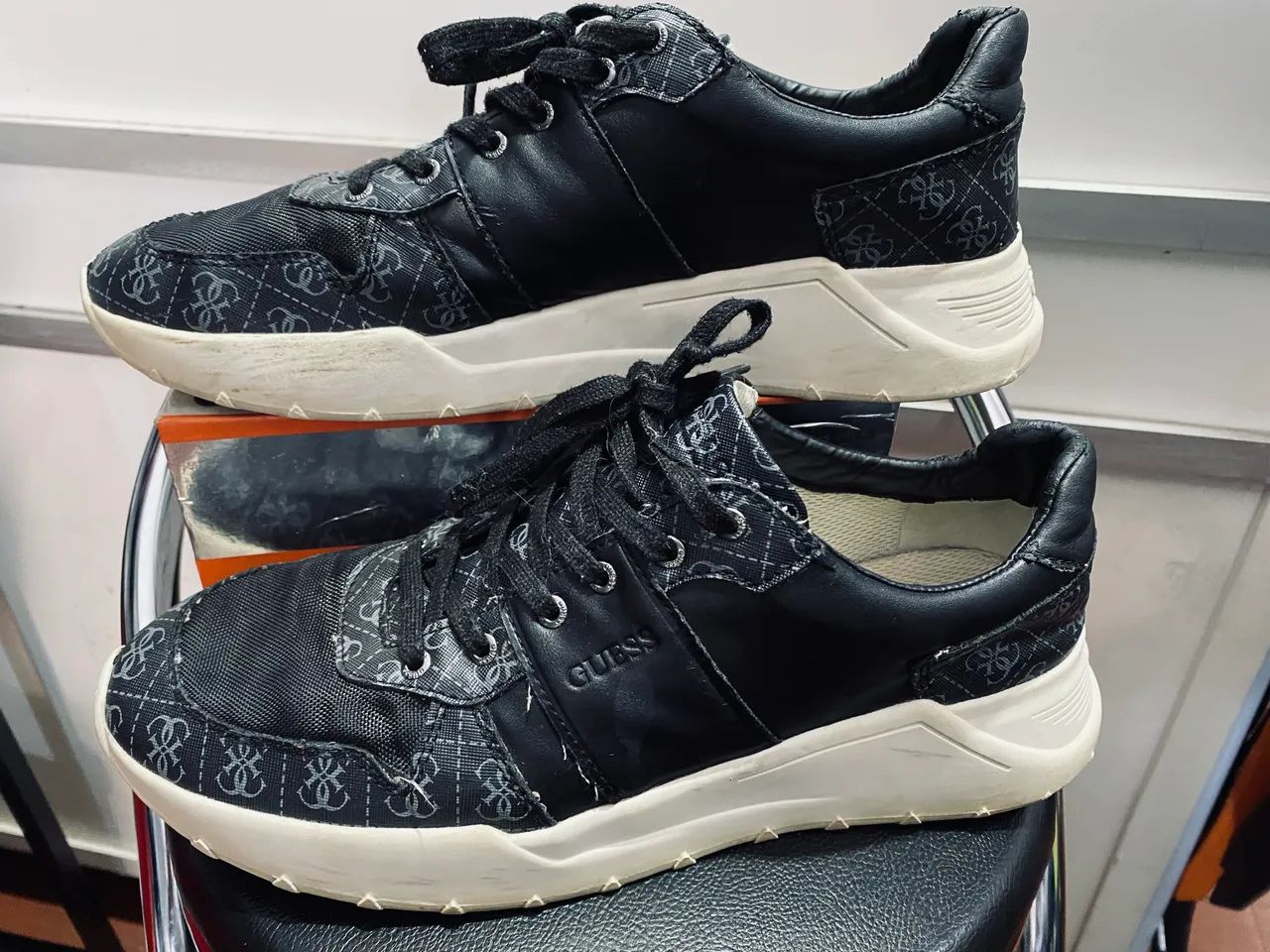 TÊNIS BASKET GUESS LUCCA Nr 43 - Foto 5