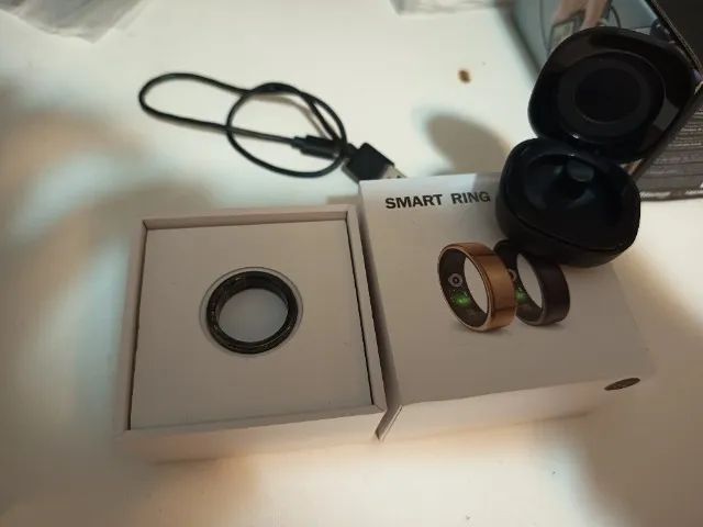 Smart Ring Amzmax r02 tipo aura ring que é um rastreador fitness