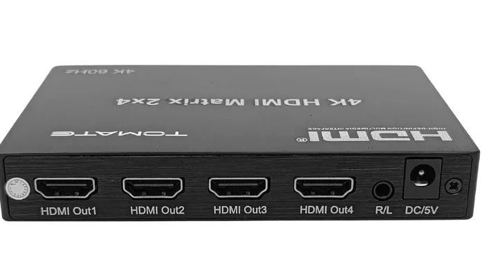 Splitter Distribuidor Hdmi 2x4 4K MHD-214 - Peças e Acessórios
