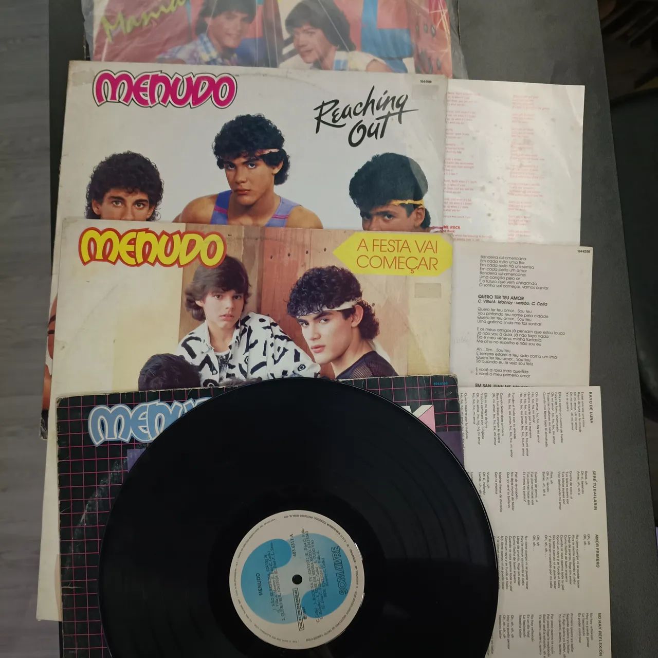 LPS COLEÇÃO MENUDO LOTE 4 VINIL  - Foto 5