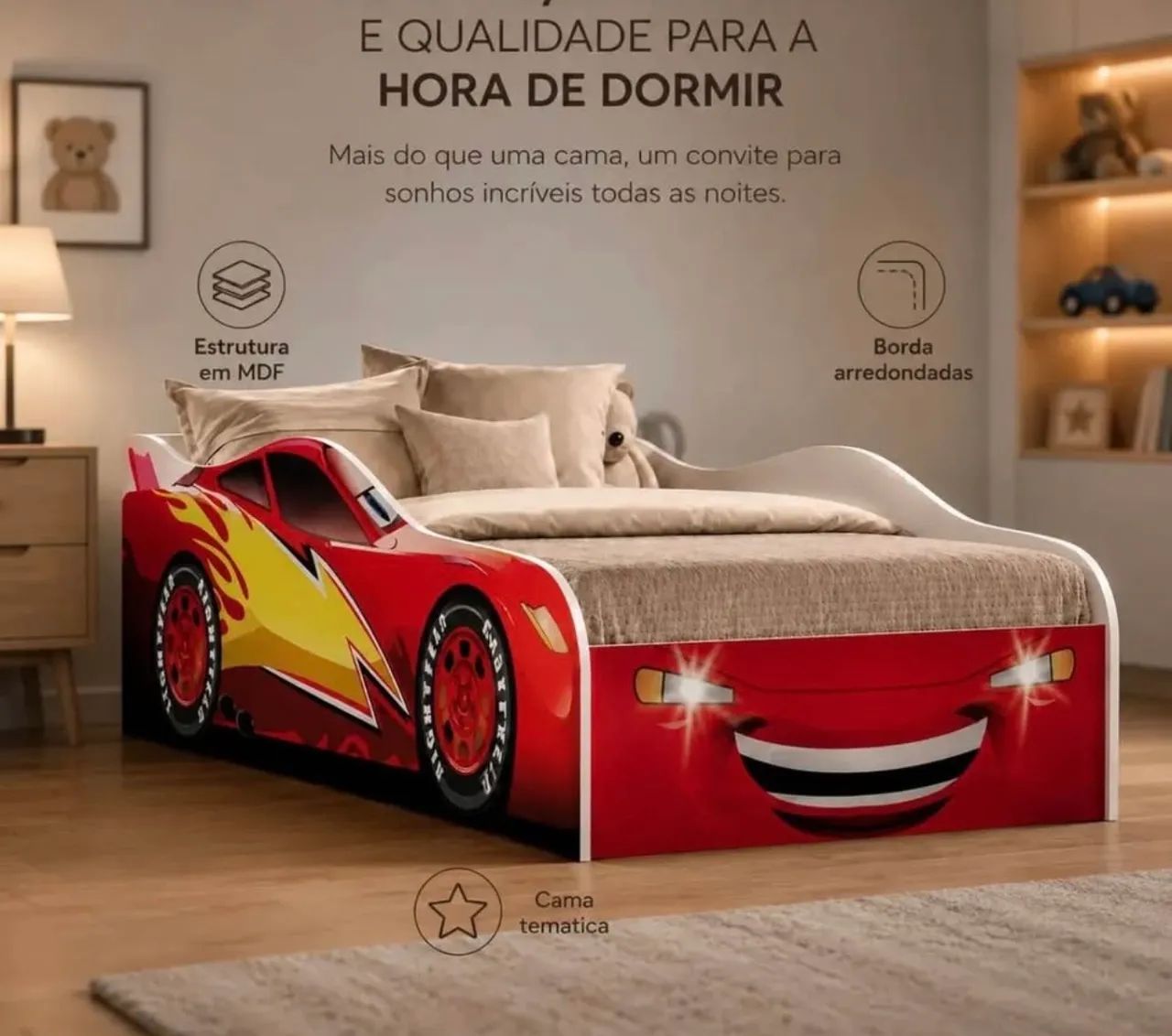 Vendo cama relâmpago mcqueen