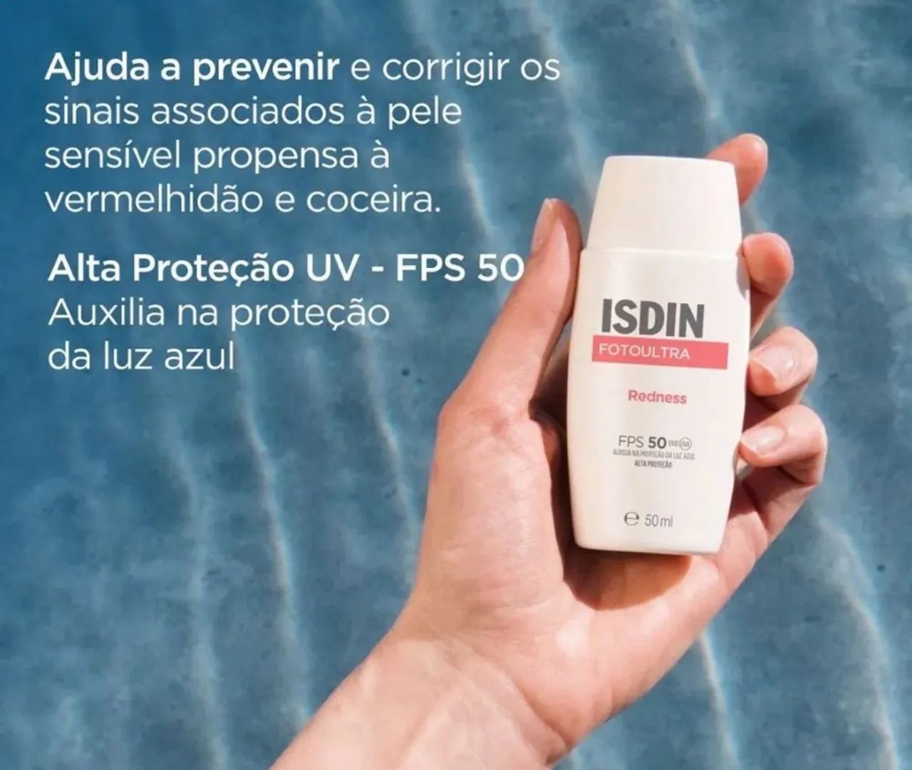 Protetor Isdin Fotoultra - ideal para peles sensíveis  - Foto 3