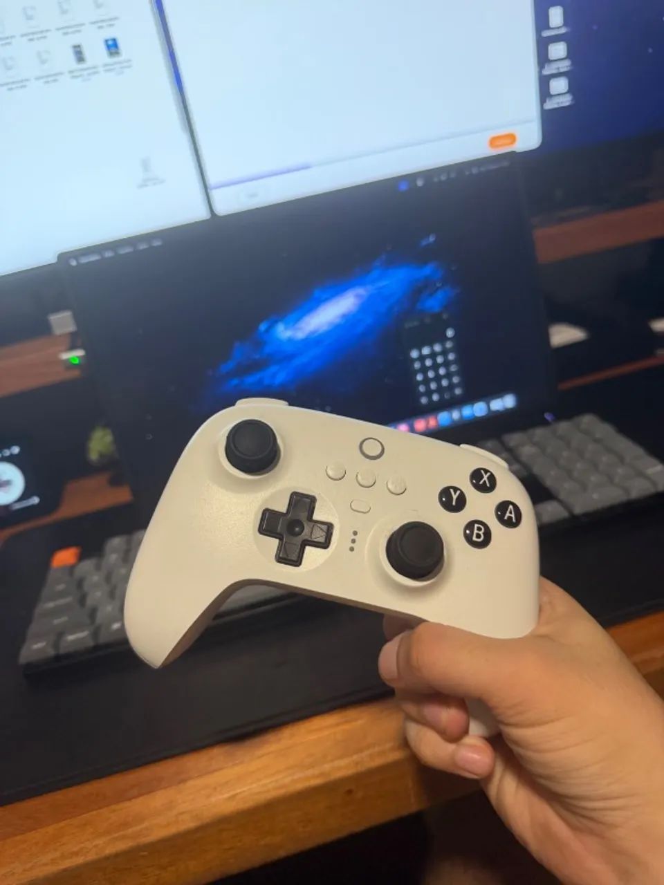 Controle Bluetooth 8BitDo - Ultimate (Branco) - Foto 4