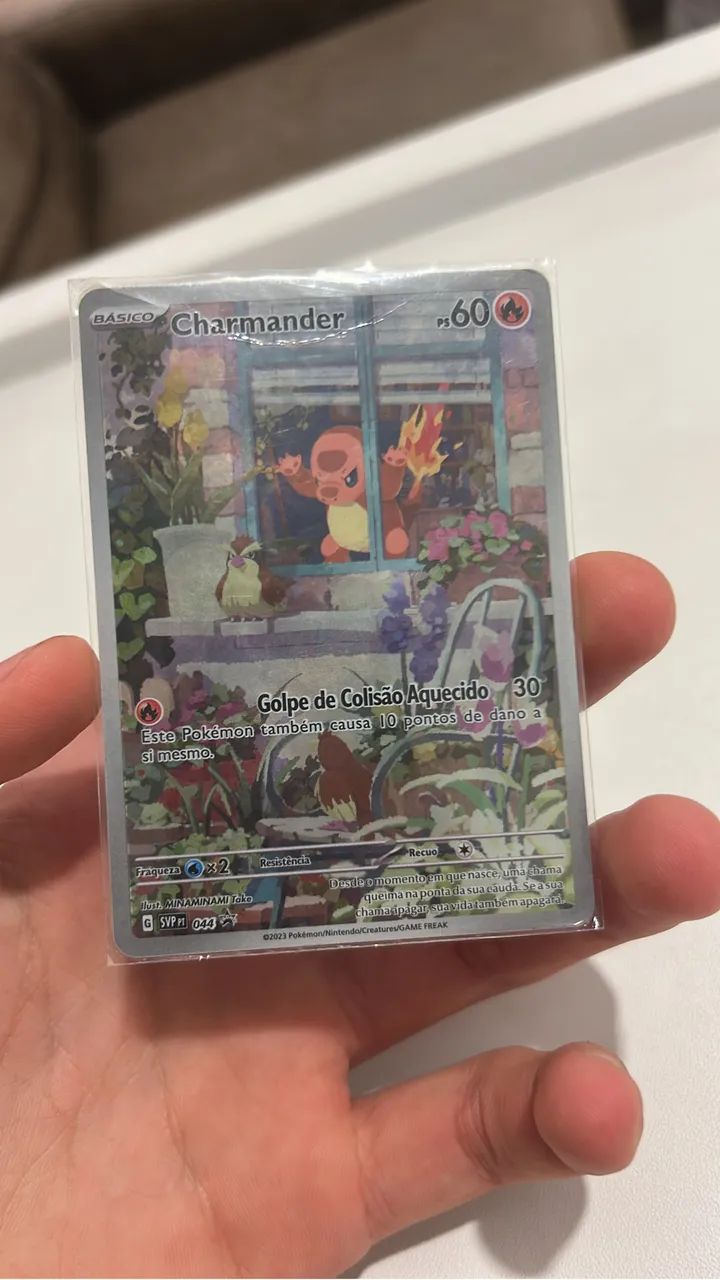 Carta Pokémon Charmander 044 promo